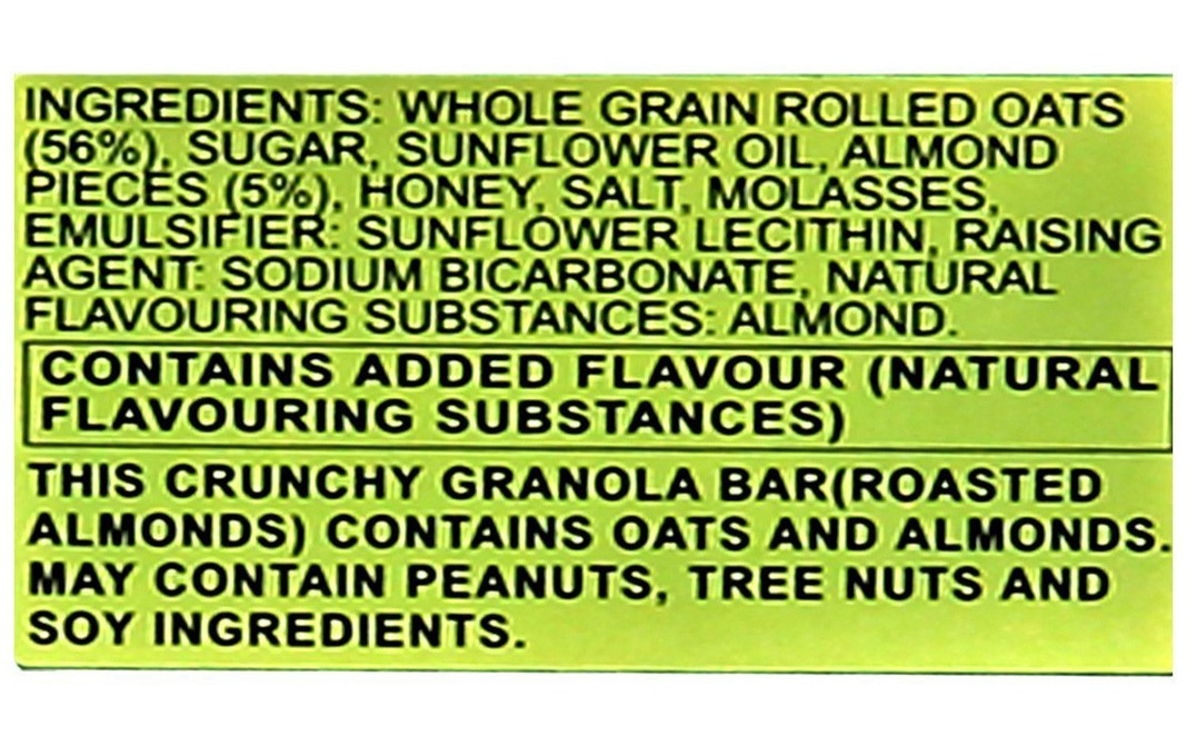 Nature Valley Crunchy Granola Bars, Roasted Almond   Box  252 grams